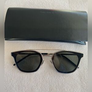 Saint Laurent Paris SL28 Slim Metal Sunglasses - made in Italy